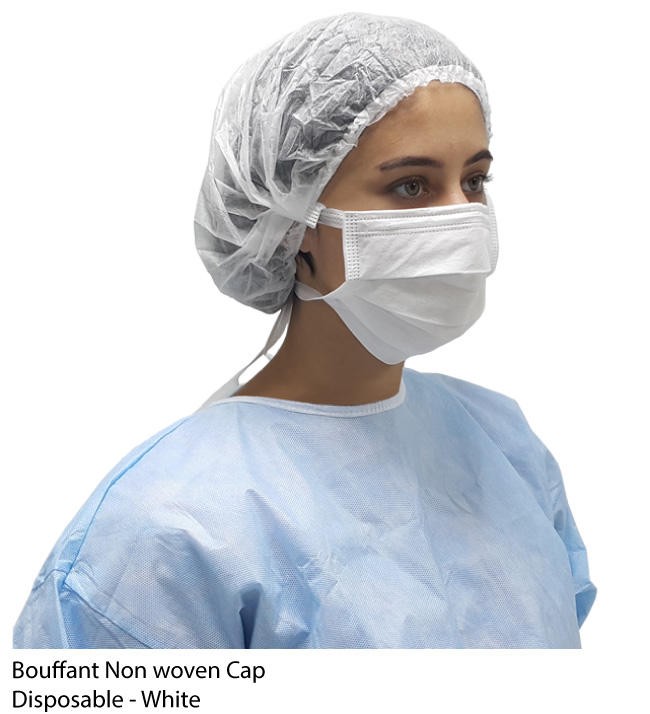 使い捨て不織布医療帽子ドクターヘッドカバー医療機器外科帽子Bouffant - CAP - 21