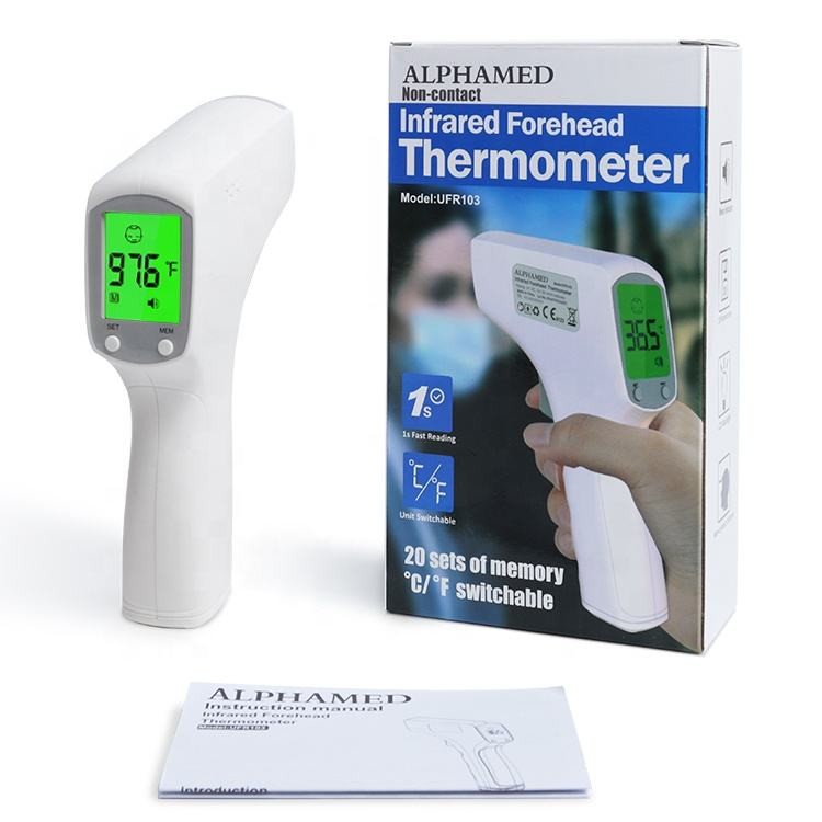 安全で無害な医療診療所al Infrarrojo Termometroデジタル赤外線非接触型乳児用赤外線体温計